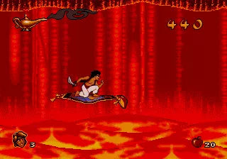 Disney's Aladdin - SEGA Mega Drive spill