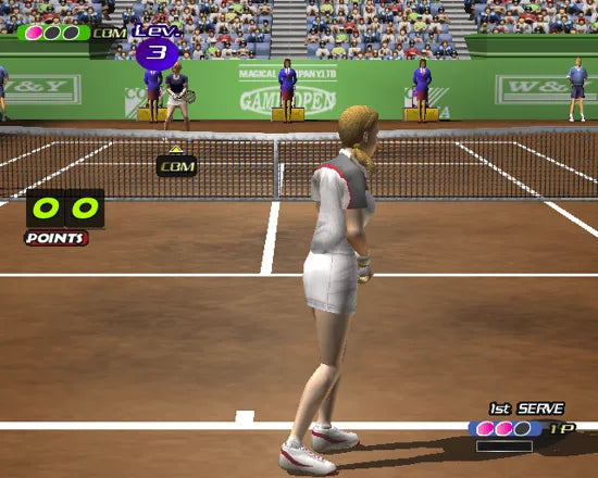 European Tennis Pro - PS2 Spill - Retrospillkongen