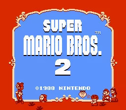 Renovert Super Mario Bros 2 - NES spill - Retrospillkongen