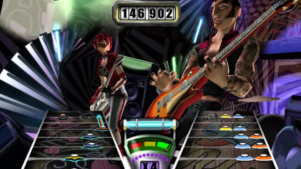 Renovert Guitar Hero II - PS2 Spill - Retrospillkongen