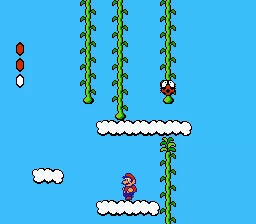 Super Mario Bros. 2 - NES spill (I Eske)
