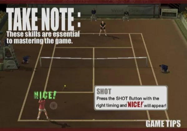 Smash Court Tennis: Pro Tournament - PS2 Spill - Retrospillkongen