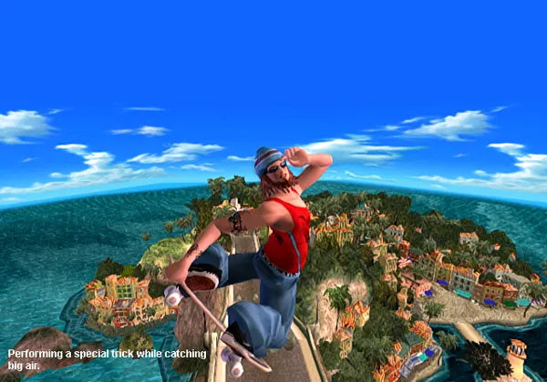 Tony Hawk's Downhill Jam - PS2 spill