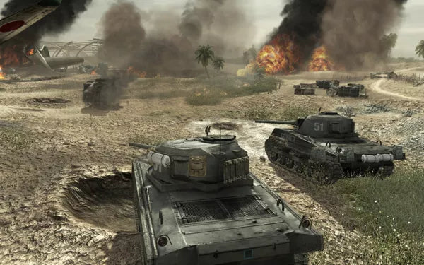 Renovert Call of Duty: World at War - Xbox 360 spill - Retrospillkongen