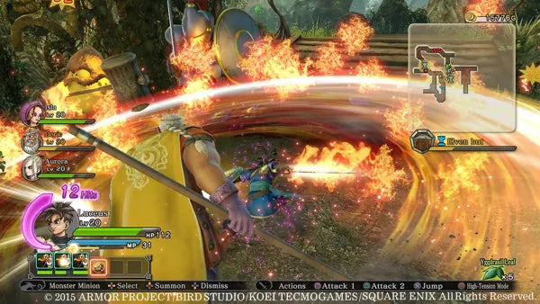 Dragon Quest Heroes: The World Tree's Woe and the Blight Below - PS4 spill