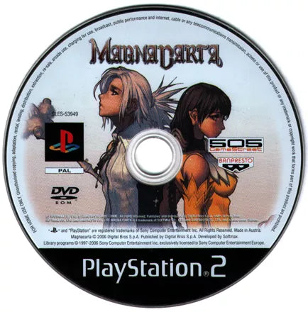 Magna Carta - PS2 spill