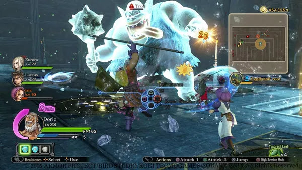 Dragon Quest Heroes: The World Tree's Woe and the Blight Below - PS4 spill - Retrospillkongen