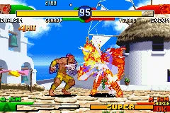 Street Fighter Alpha 3  - GBA spill