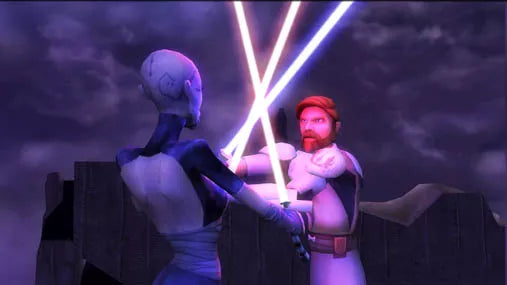 Star Wars: The Clone Wars - Lightsaber Duels - Wii spill - Retrospillkongen