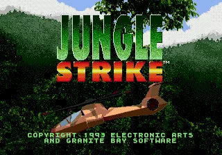 Jungle Strike: The Sequel to Desert Strike - SEGA Mega Drive spill