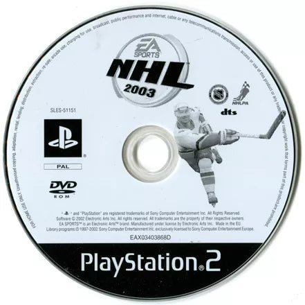 NHL 2003 - PS2 spill - Retrospillkongen