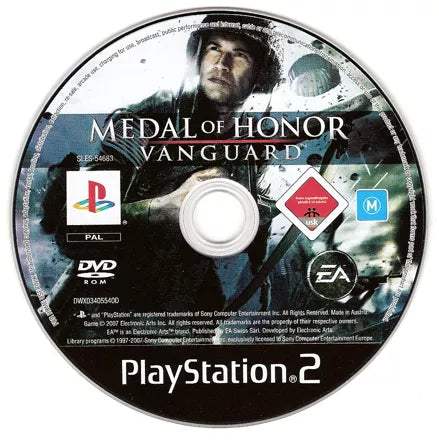 Medal of Honor: Vanguard - PS2 spill