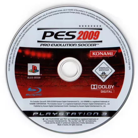 PES 2009: Pro Evolution Soccer - PS3 spill - Retrospillkongen