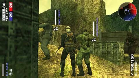 Metal Gear Solid: Portable Ops Plus - PSP spill