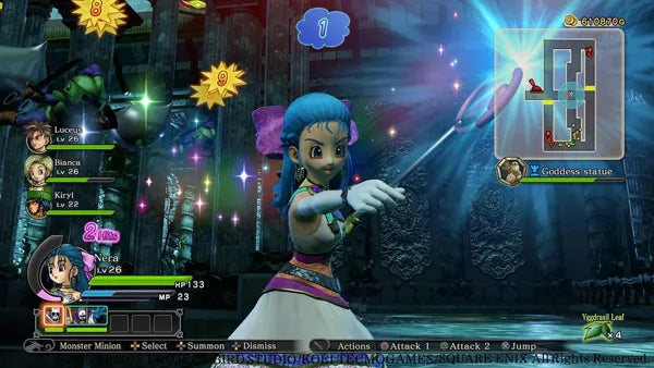 Dragon Quest Heroes: The World Tree's Woe and the Blight Below - PS4 spill - Retrospillkongen