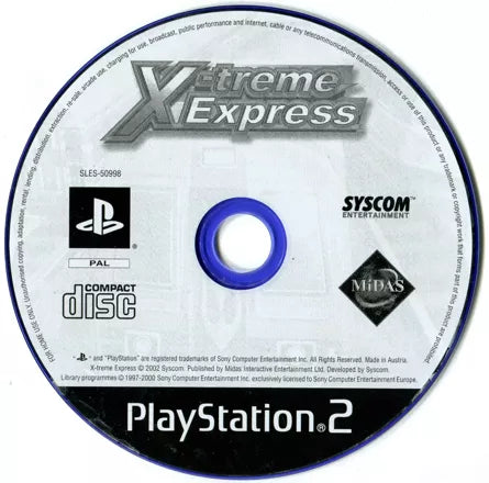 X-treme Express - PS2 spill - Retrospillkongen