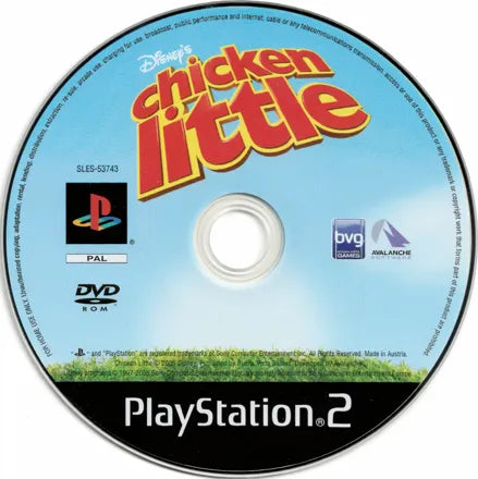 Disney's Chicken Little - PS2 spill - Retrospillkongen