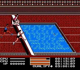 Track & Field II - NES spill - Retrospillkongen