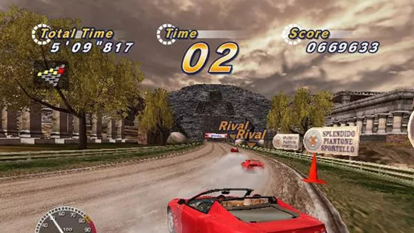 OutRun 2006: Coast 2 Coast - PS2 spill