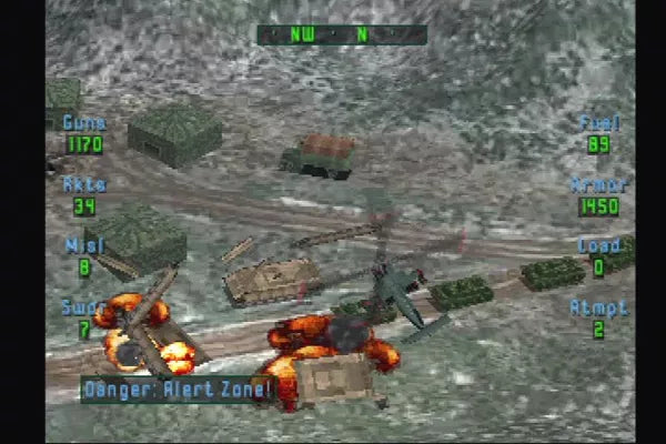 Soviet Strike - PS1 spill