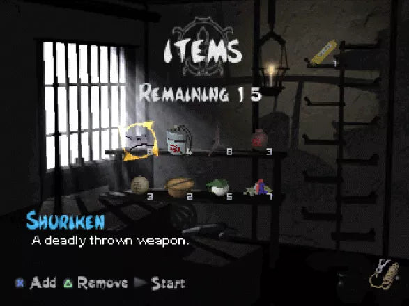 Tenchu: Stealth Assassins - PS1 spill - Retrospillkongen