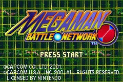Mega Man Battle Network - GBA Spill