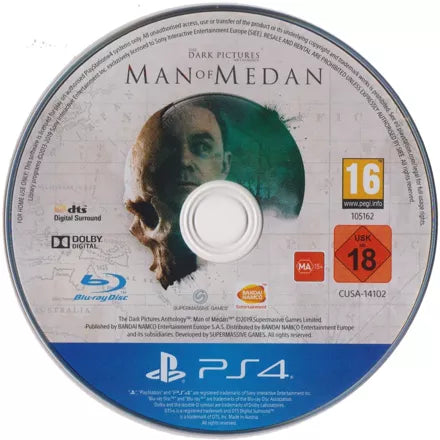 The Dark Pictures Anthology: Man of Medan - PS4 Spill - Retrospillkongen