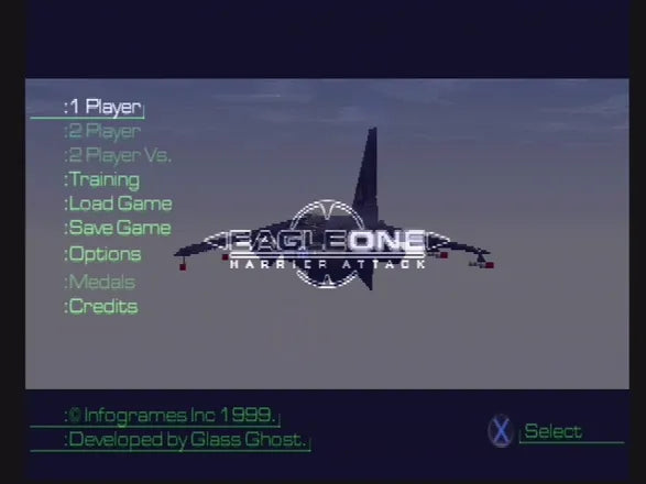 Eagle One: Harrier Attack - PS1 spill