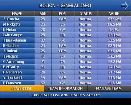 Premier Manager: 2002/2003 Season - PS2 spill - Retrospillkongen
