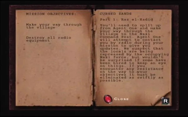 Renovert Return to Castle Wolfenstein: Tides of War  - Xbox Original-spill - Retrospillkongen