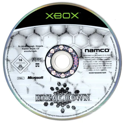 Breakdown - Xbox spill