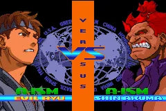 Street Fighter Alpha 3  - GBA spill - Retrospillkongen