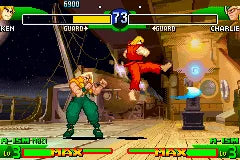 Street Fighter Alpha 3  - GBA spill - Retrospillkongen