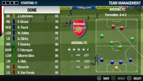 Fifa 08 - PSP spill