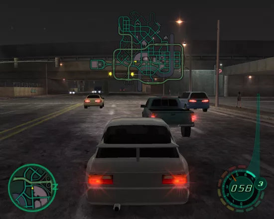Midnight Club II - Xbox spill