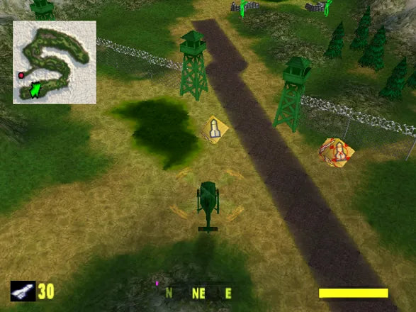 Army Men: Air Attack - PS1 Spill - Retrospillkongen