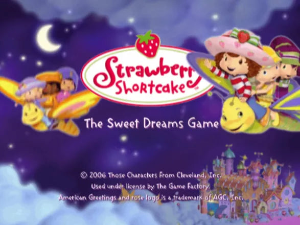 Jordbær Matilde Søte drømmer-spillet | Strawberry Shortcake: The Sweet Dreams Game - PS2 spill
