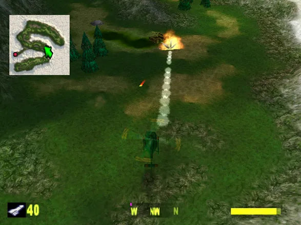 Army Men: Air Attack - PS1 Spill - Retrospillkongen