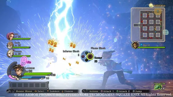 Dragon Quest Heroes: The World Tree's Woe and the Blight Below - PS4 spill