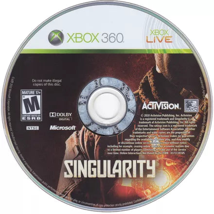 Singularity - Xbox 360 spill - Retrospillkongen