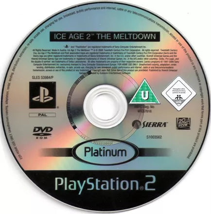 Ice Age 2: The Meltdown - PS2 spill