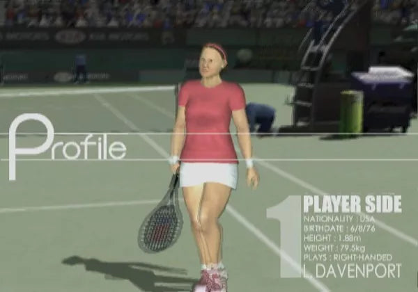 Smash Court Tennis: Pro Tournament - PS2 Spill - Retrospillkongen