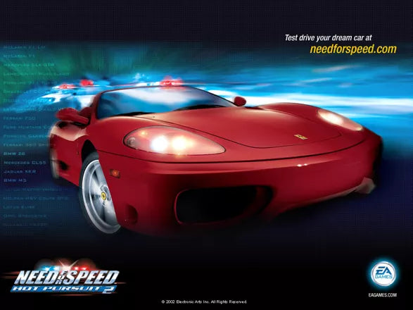 Need for Speed: Hot Pursuit 2 - PS2 spill - Retrospillkongen