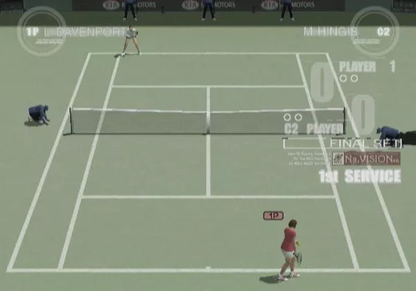 Smash Court Tennis: Pro Tournament - PS2 Spill - Retrospillkongen