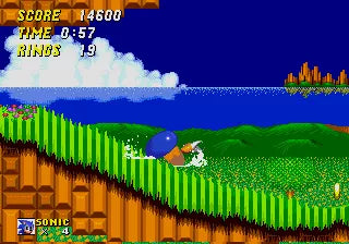 Sonic the Hedgehog 2 - SEGA Mega Drive spill - Retrospillkongen