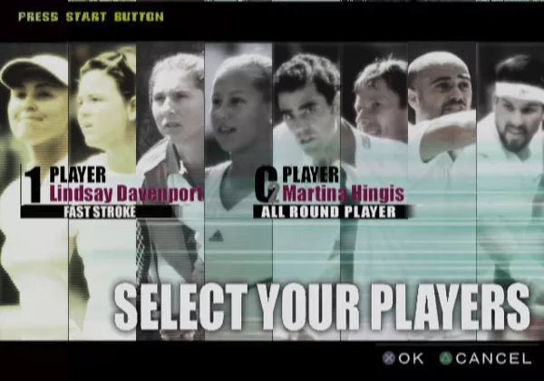 Smash Court Tennis Pro Tournament (Promo) - PS2 spill - Retrospillkongen