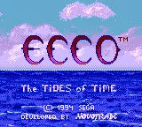 Ecco The Tides of Time - SEGA Mega Drive spill - Retrospillkongen