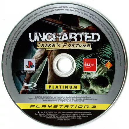 Uncharted: Drake's Fortune - PS3 spill