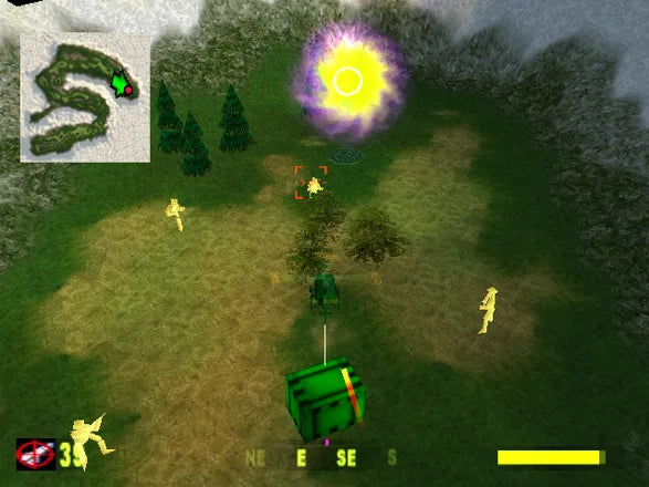 Army Men: Air Attack - PS1 Spill - Retrospillkongen