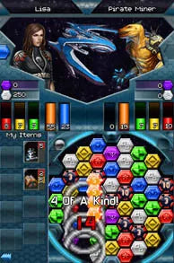 Puzzle Quest: Galactrix - Nintendo DS spill - Retrospillkongen